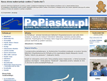 Tablet Screenshot of popiasku.pl